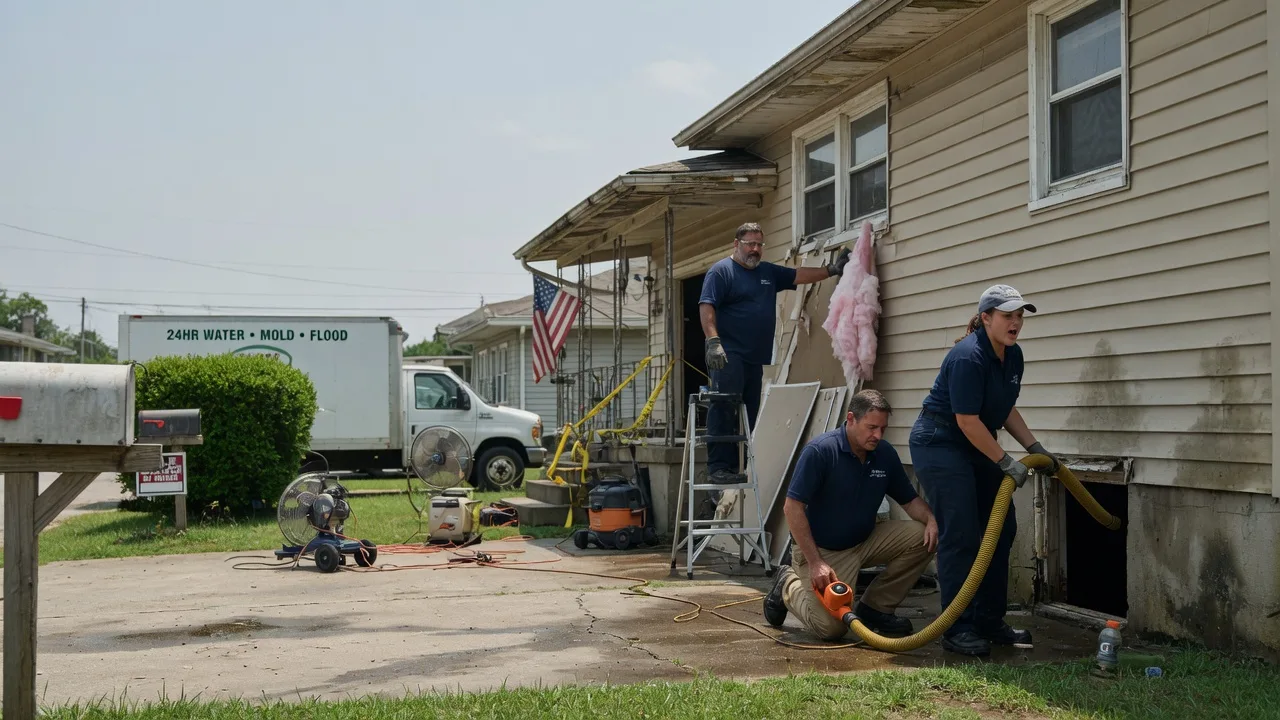 Water Damage Repair in Sacramento, PA near me